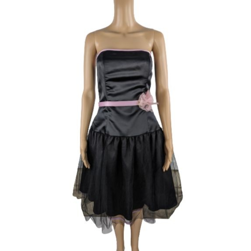 Gunne Sax Jessica McClintock Strapless Dress 7